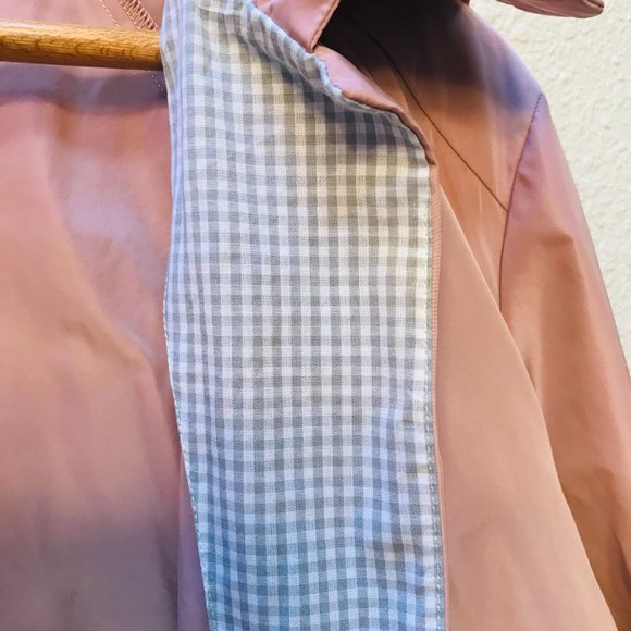 Anthropology Soft Pink Madame ShouShou Raincoat - Size Small - Picture 4 of 13